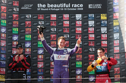 Paul Meijer had al eerder succes in Superleague Formula
